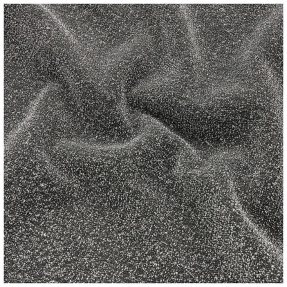 Metallic Silver Láme Tie Top - Picture 5 of 5